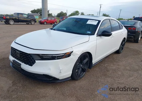 2024 Honda Accord Hybrid Sport-L from USA, damaged, VIN 1HGCY2F74RA071703